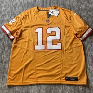 Nike Tampa Bay Buccaneers Creamsicle Jersey Tom Brady Men XXL Vapor fuse Limited